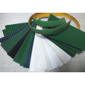 Food grade pvc conveyor belt,green and white PVC conveyor belt